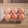 Large Free Range Eggs 6 per pack
